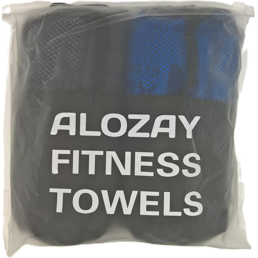 ALOZAY Fitness Microfiber Sports Towel Detail